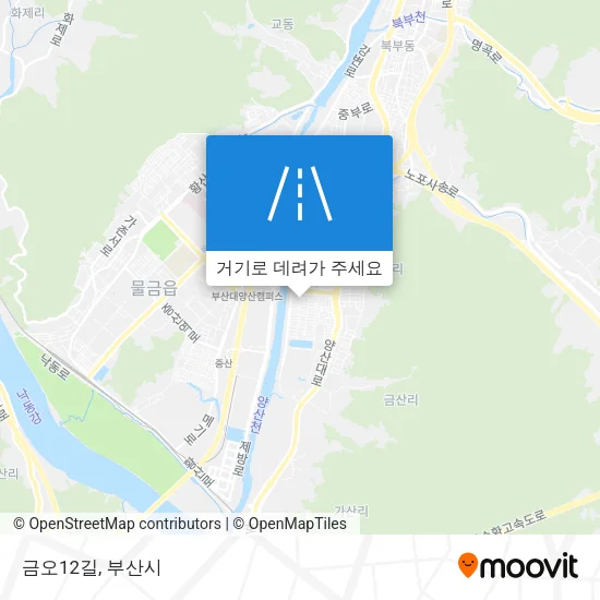 금오12길 지도
