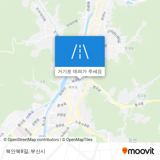 북안북8길 지도