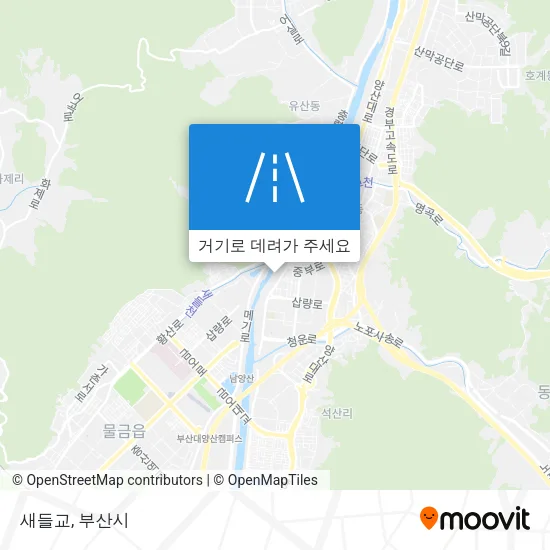새들교 지도