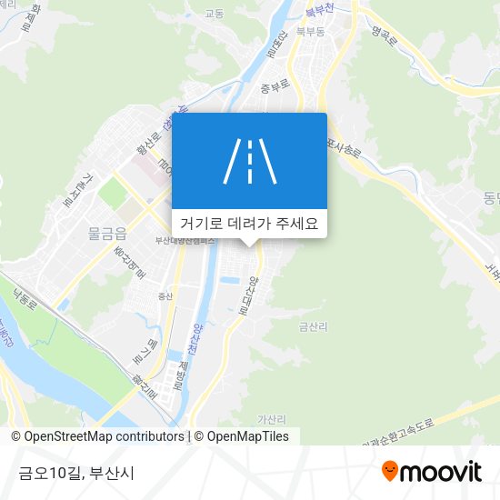 금오10길 지도