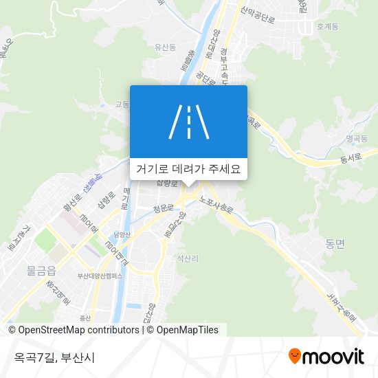 옥곡7길 지도