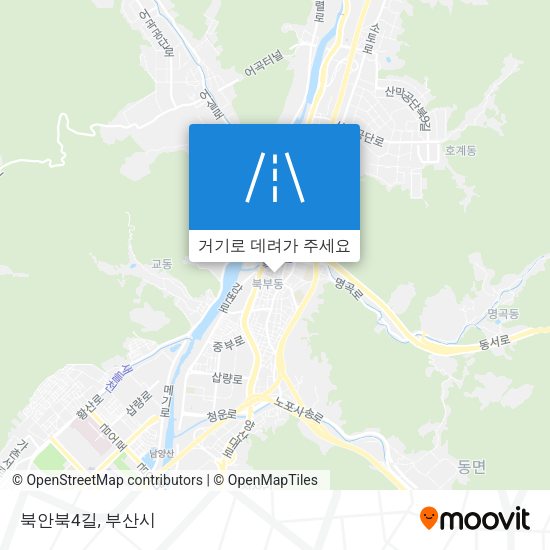 북안북4길 지도