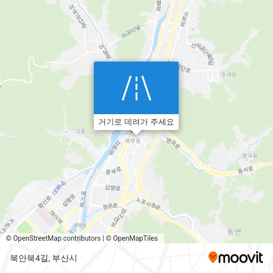 북안북4길 지도