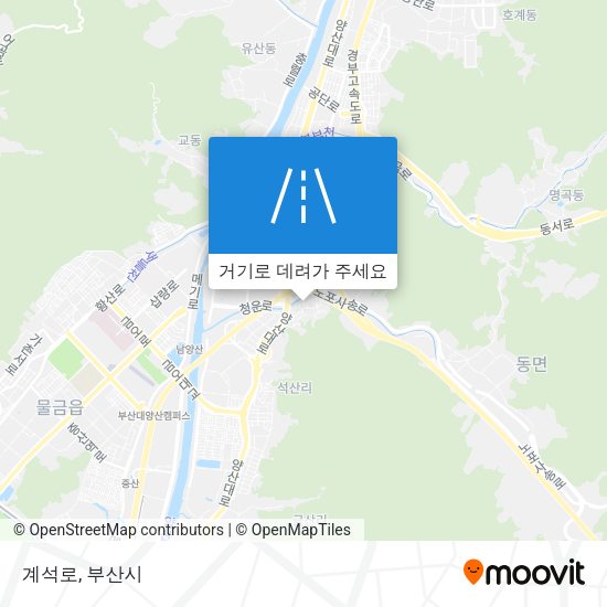 계석로 지도