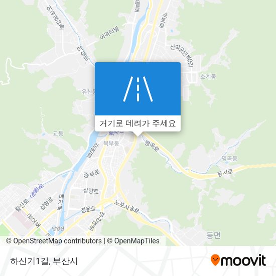 하신기1길 지도