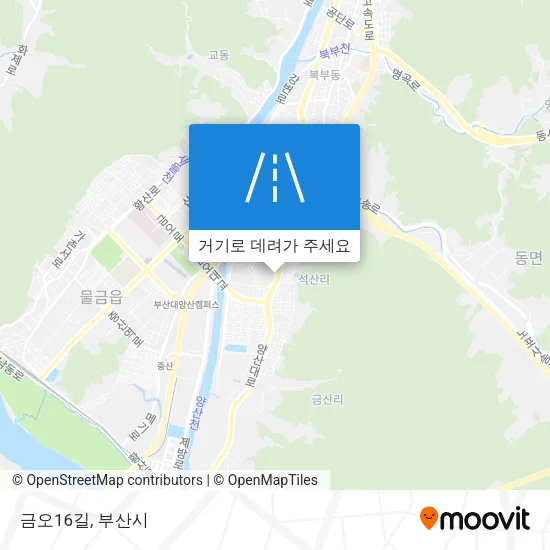 금오16길 지도