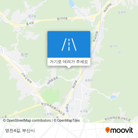 영천4길 지도