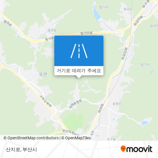 산지로 지도