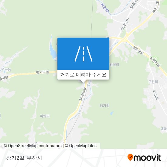 창기2길 지도