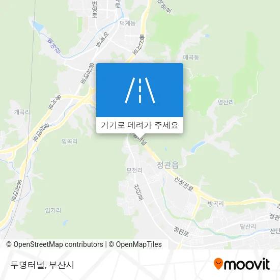 두명터널 지도