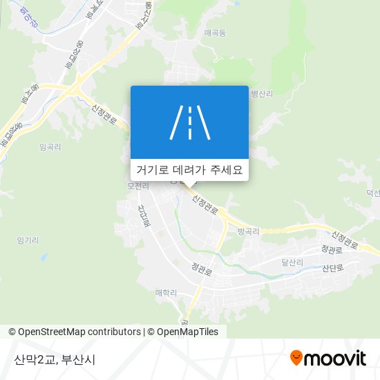 산막2교 지도