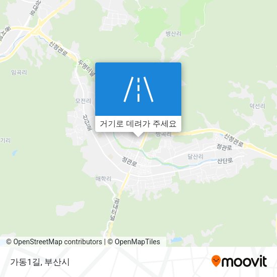 가동1길 지도