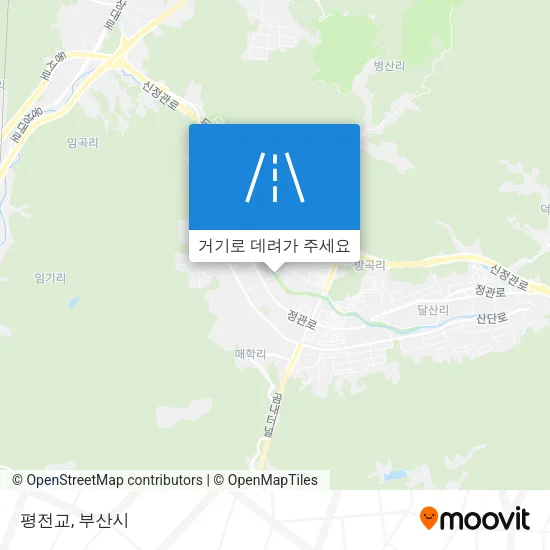 평전교 지도