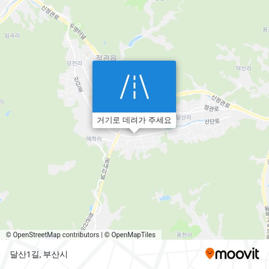 달산1길 지도