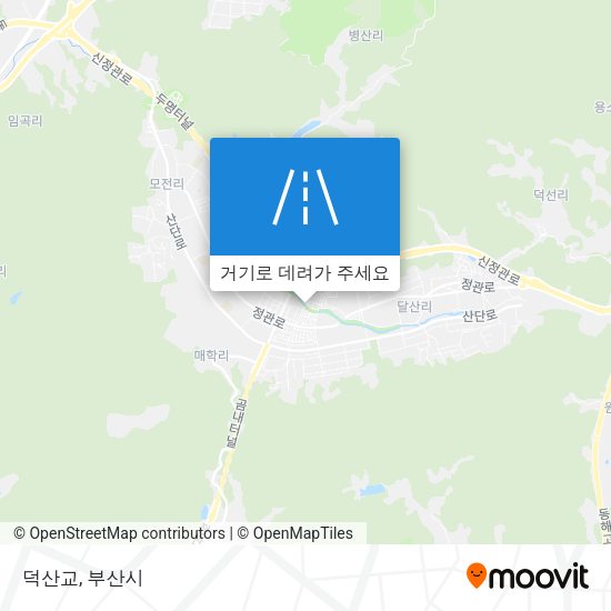 덕산교 지도