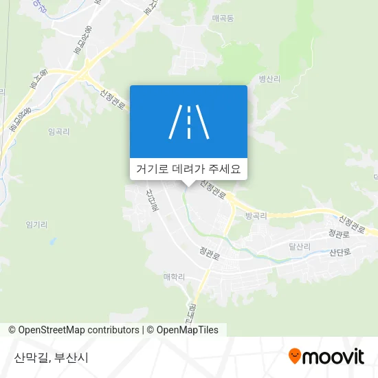 산막길 지도