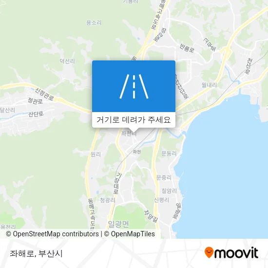 좌해로 지도