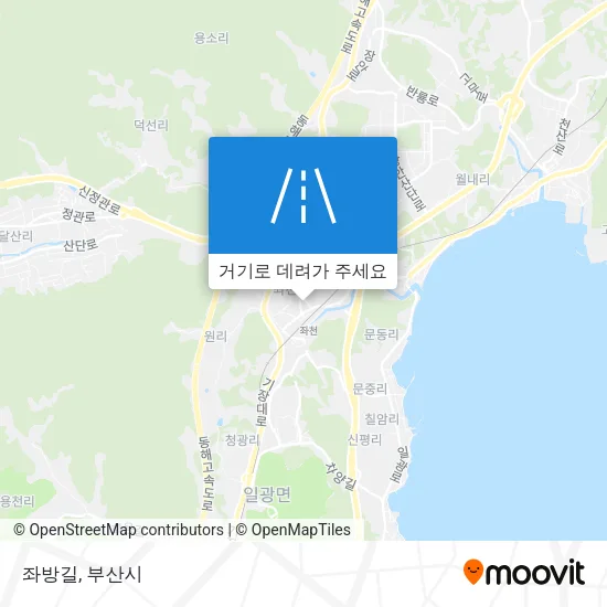 좌방길 지도