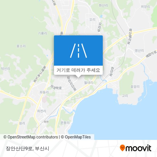 장안산단9로 지도