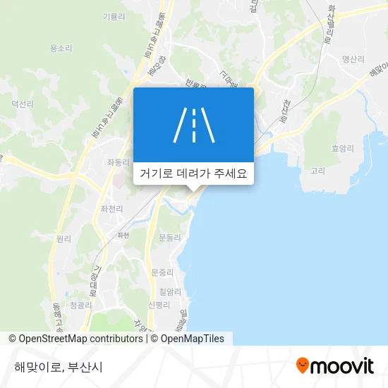 해맞이로 지도