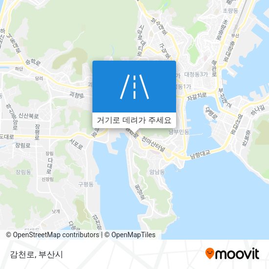 감천로 지도