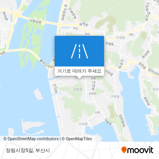 장림시장5길 지도