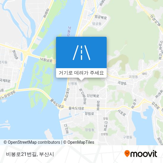비봉로21번길 지도