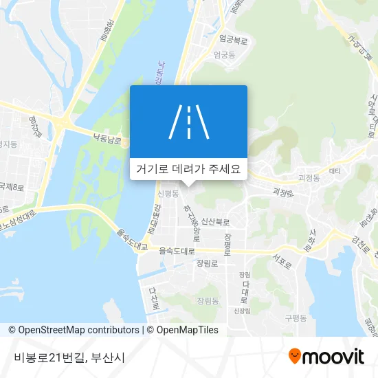 비봉로21번길 지도