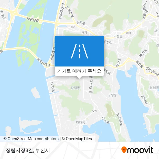 장림시장8길 지도