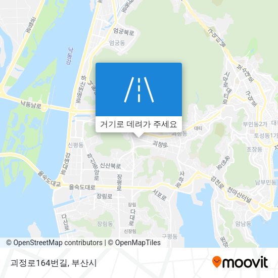 괴정로164번길 지도