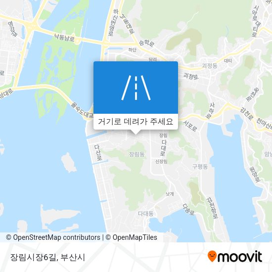장림시장6길 지도