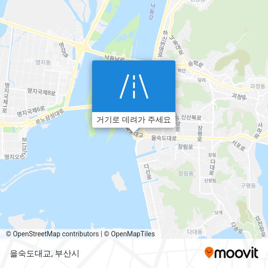 을숙도대교 지도