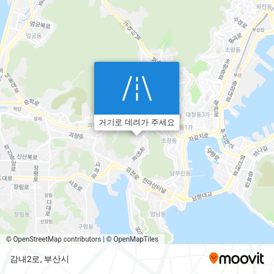 감내2로 지도