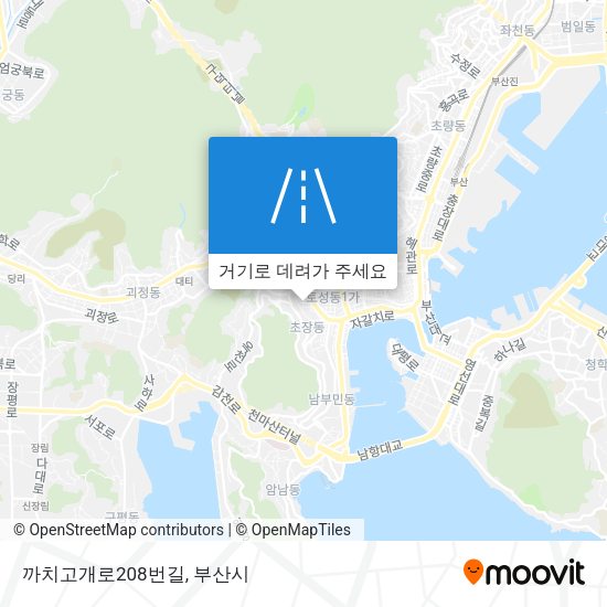 까치고개로208번길 지도