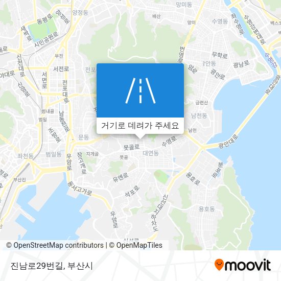 진남로29번길 지도