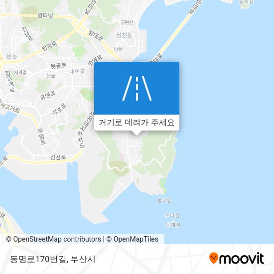 동명로170번길 지도