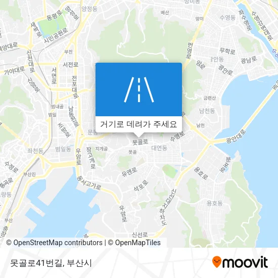 못골로41번길 지도