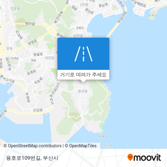 용호로109번길 지도