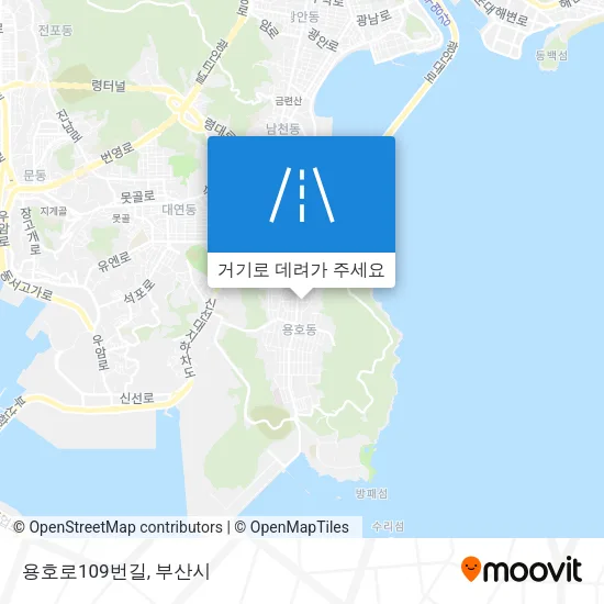 용호로109번길 지도