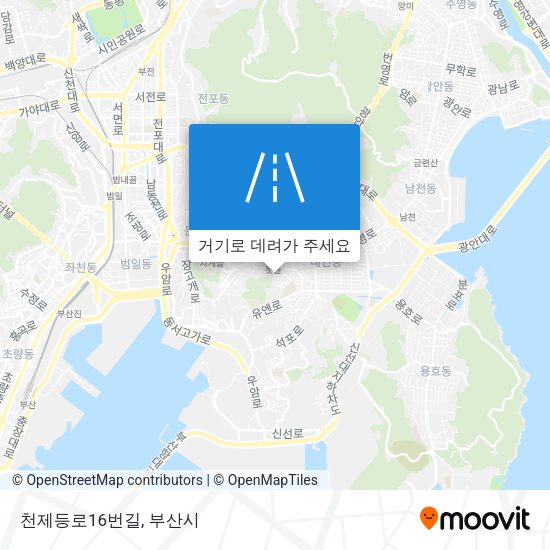 천제등로16번길 지도