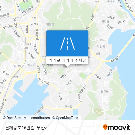 천제등로16번길 지도