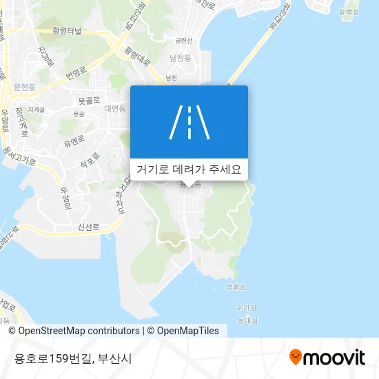 용호로159번길 지도