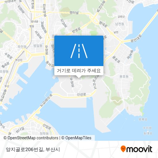 양지골로206번길 지도