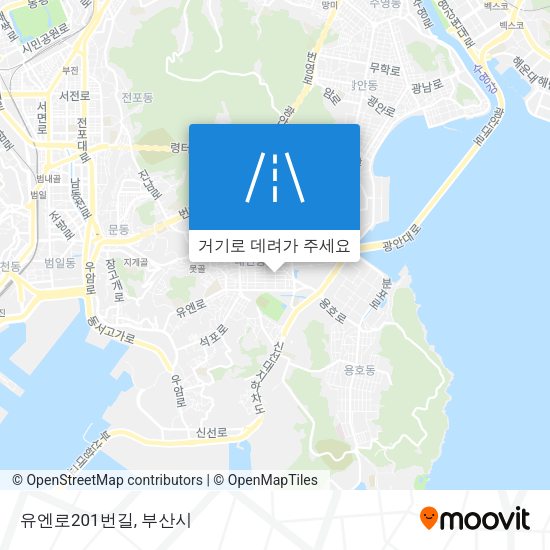 유엔로201번길 지도