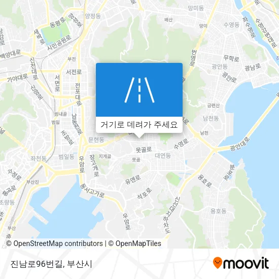 진남로96번길 지도