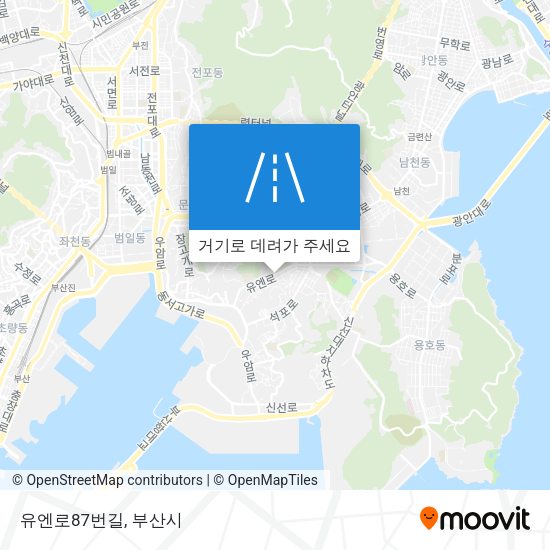 유엔로87번길 지도