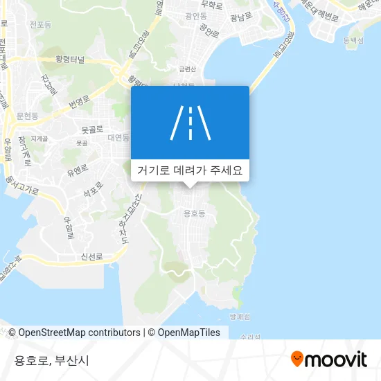 용호로 지도