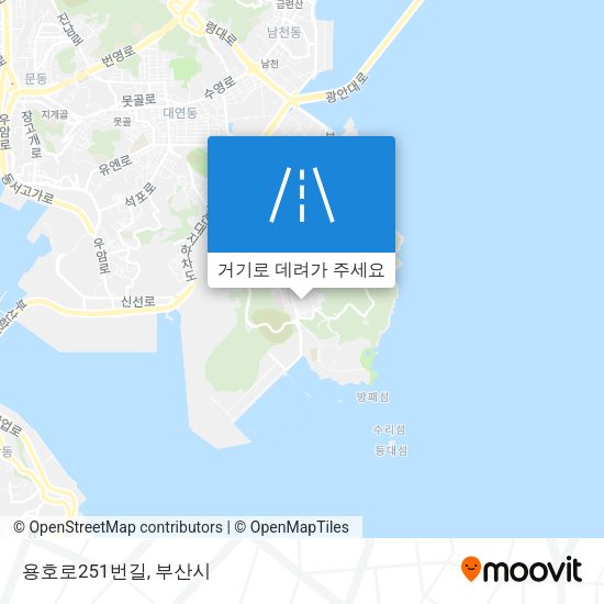 용호로251번길 지도