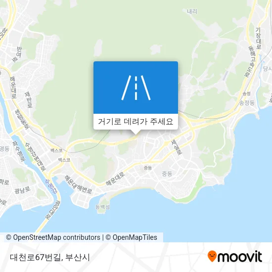 대천로67번길 지도