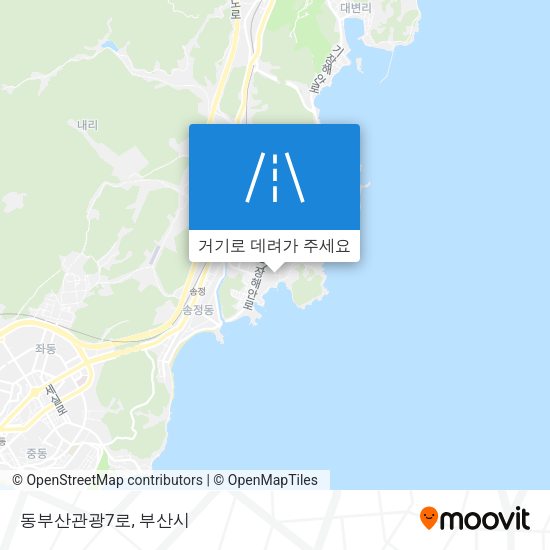 동부산관광7로 지도